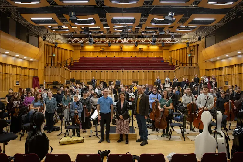 Youth orchestra and band support — EV-ENTZ percussion and backline hire in Wales